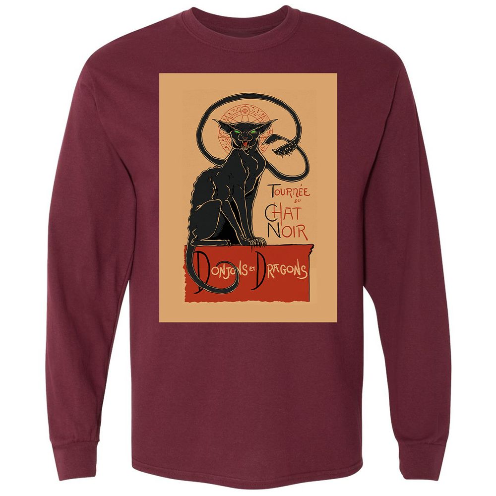 Long Sleeve T-Shirt - VM1D5Q9Q - Maroon - 11