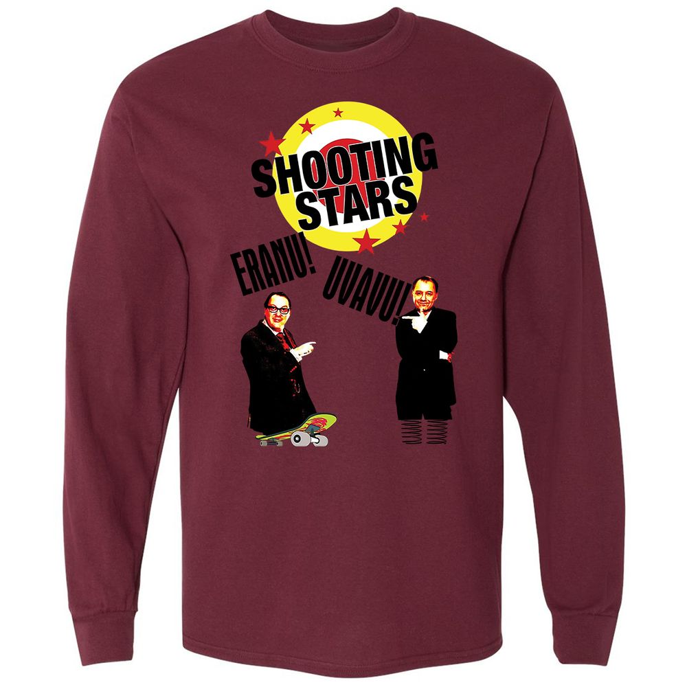 Long Sleeve T-Shirt - Y6AETWQM - Maroon - 11