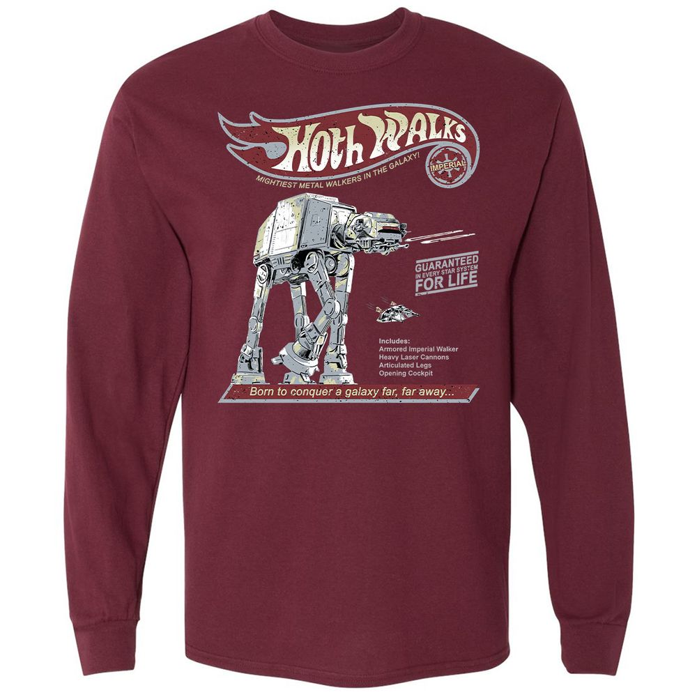 Long Sleeve T-Shirt - Q514QNLB - Maroon - 11