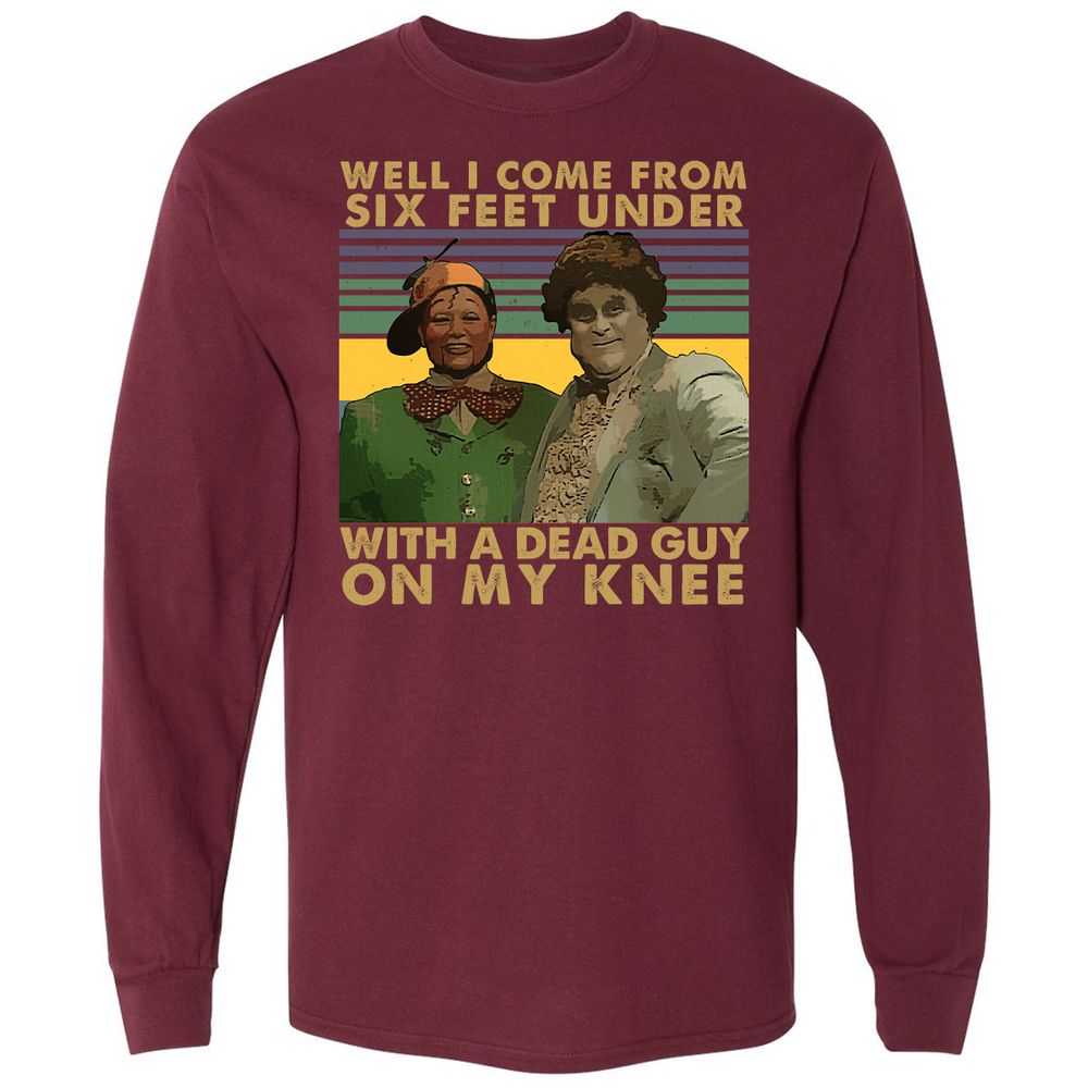 Long Sleeve T-Shirt - HE63J24G - Maroon - 11