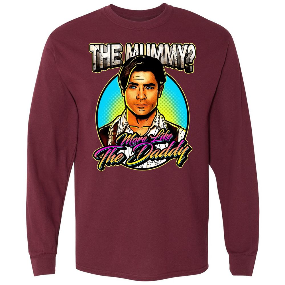 Long Sleeve T-Shirt - 4MQCWX6J - Maroon - 11