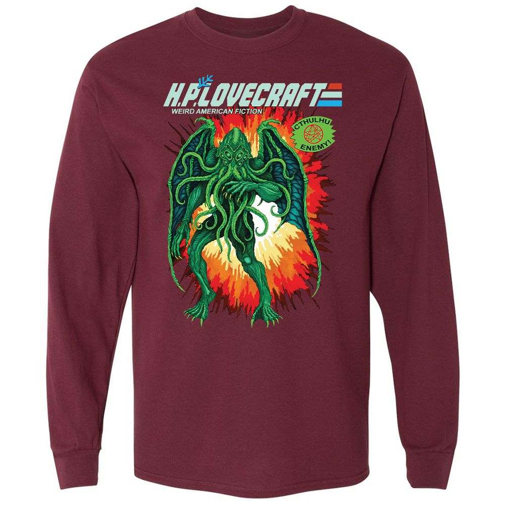 Long Sleeve T-Shirt - RCSTHDSH - Maroon - 11