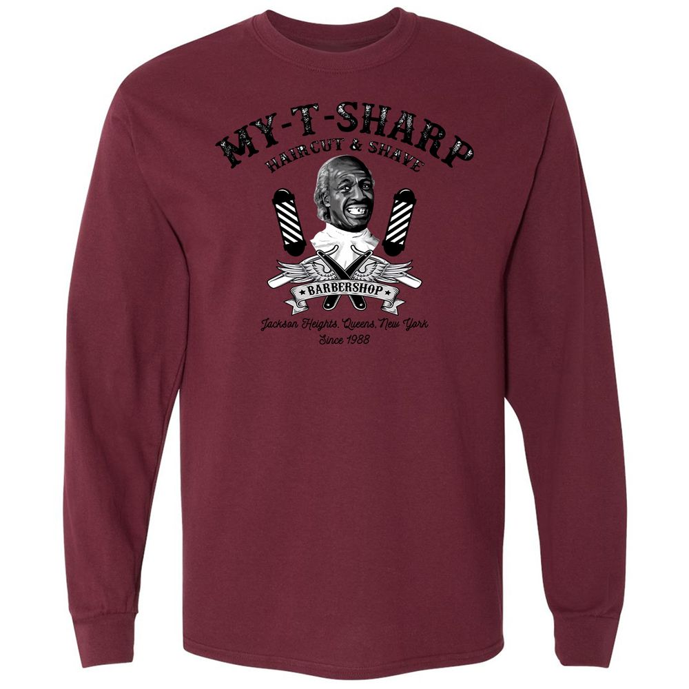 Long Sleeve T-Shirt - NH91HRKU - Maroon - 11