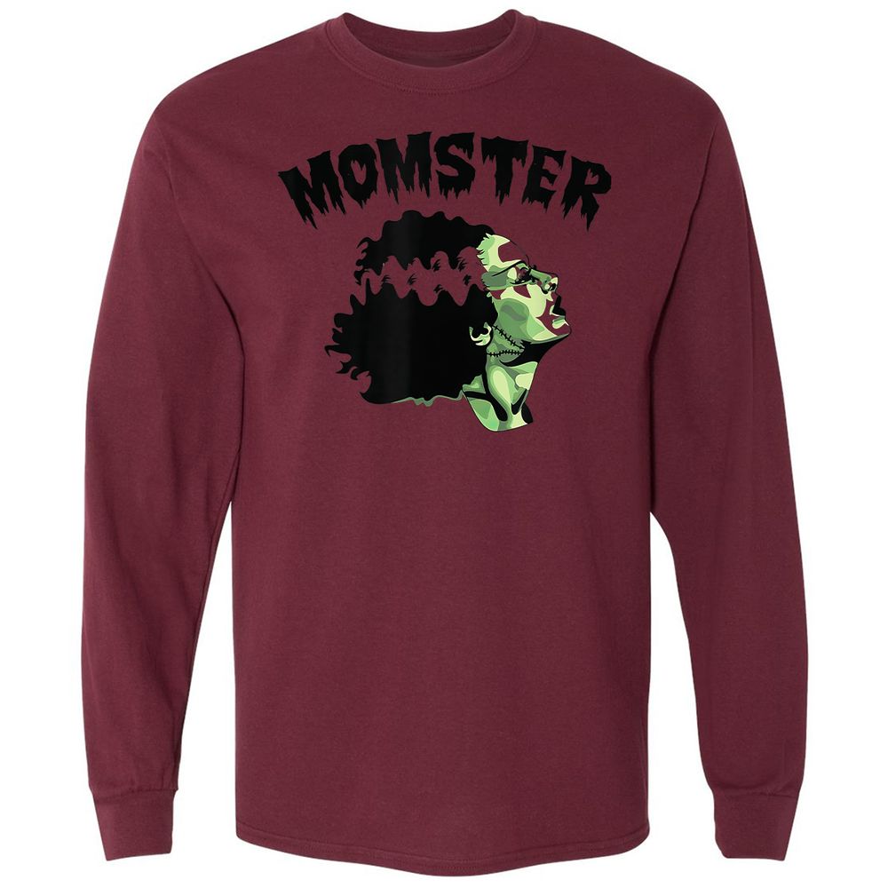 Long Sleeve T-Shirt - METTW6PL - Maroon - 11