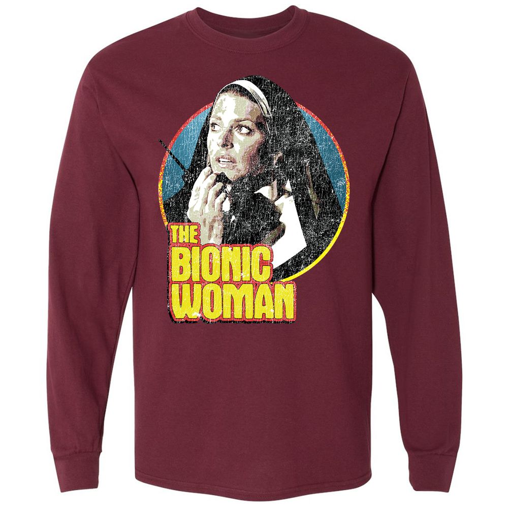 Long Sleeve T-Shirt - 1TWFDKDV - Maroon - 11