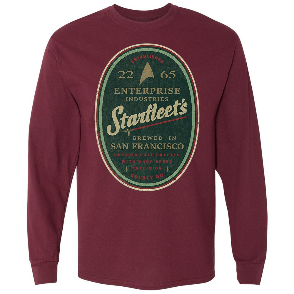 Long Sleeve T-Shirt - WSYBHNZ1 - Maroon - 11