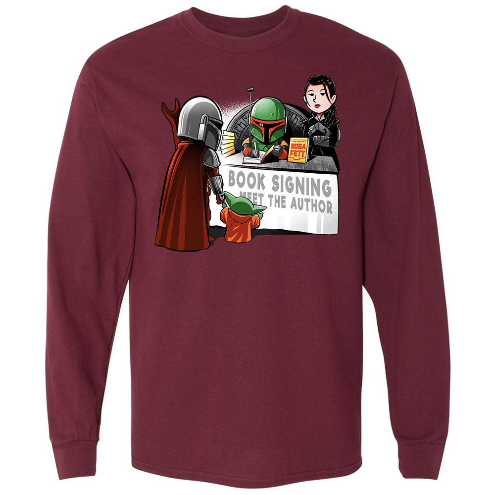 Long Sleeve T-Shirt - 9ZCWQ4SQ - Maroon - 11