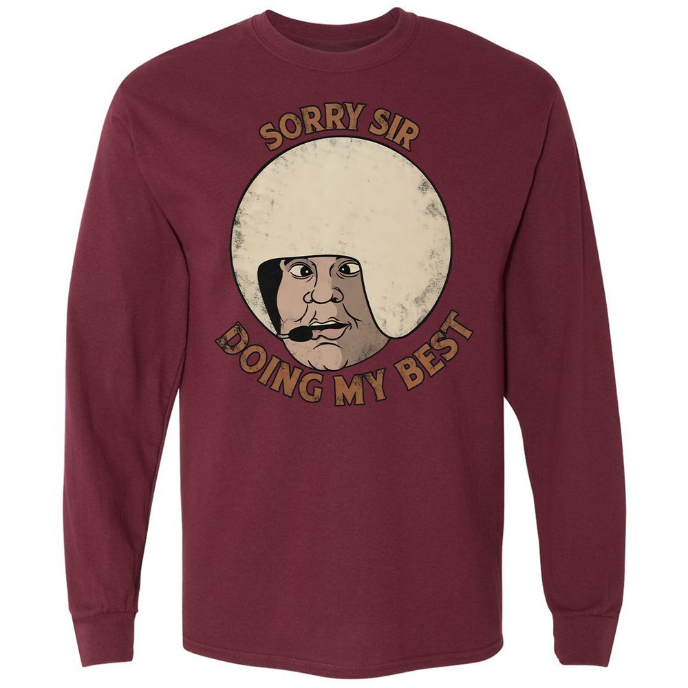 Long Sleeve T-Shirt - KYSRGFME - Maroon - 11