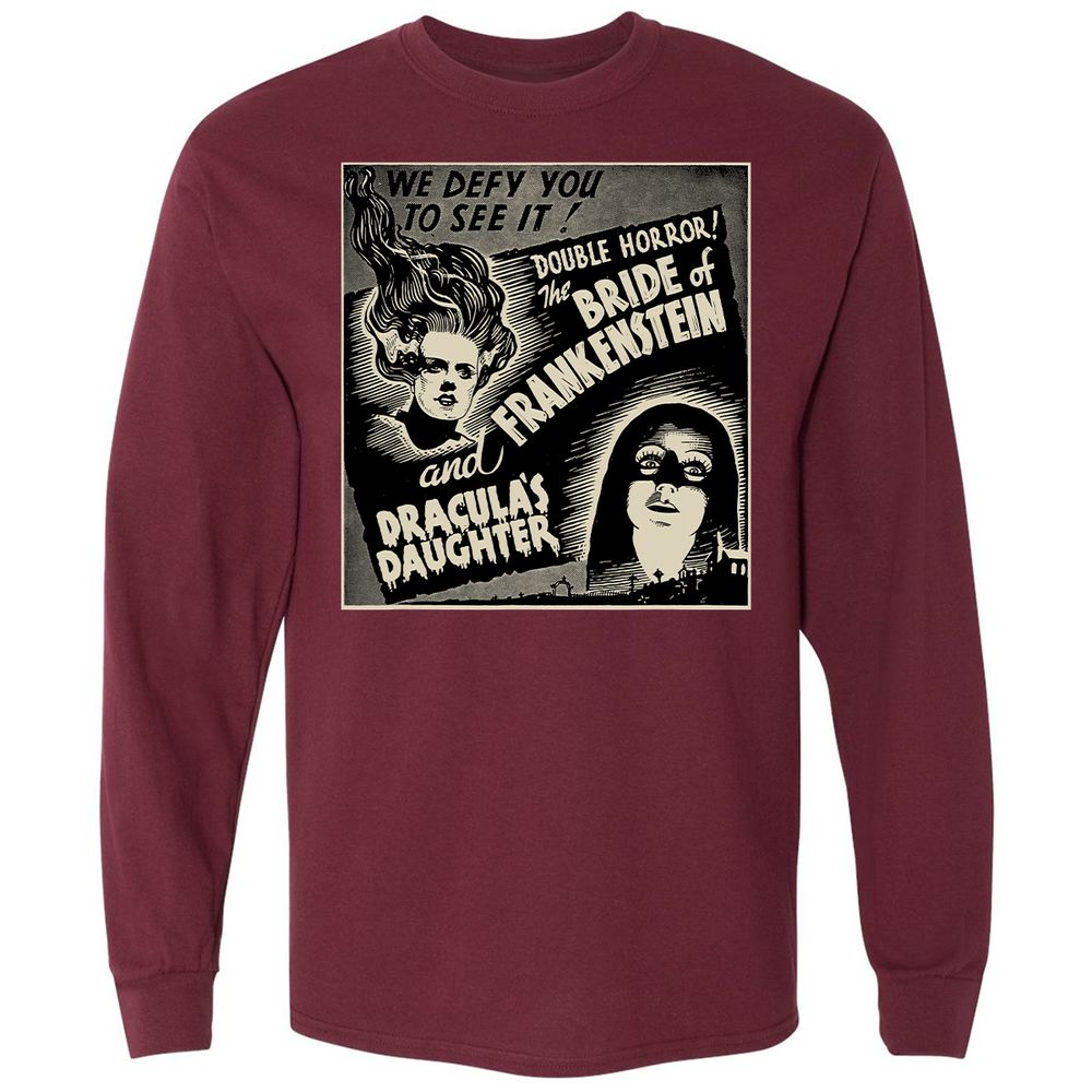 Long Sleeve T-Shirt - 72X9VET8 - Maroon - 11