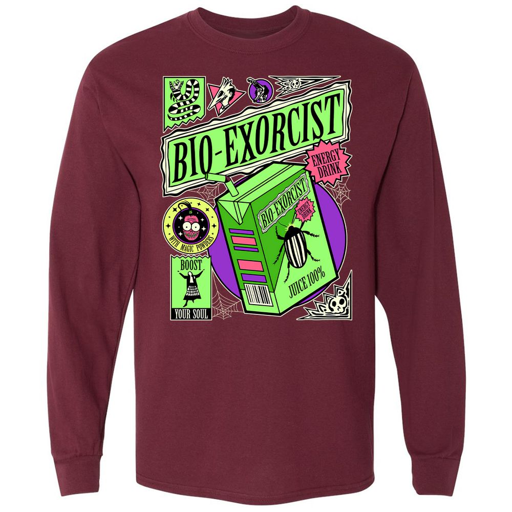 Long Sleeve T-Shirt - 8VHWEGLP - Maroon - 11