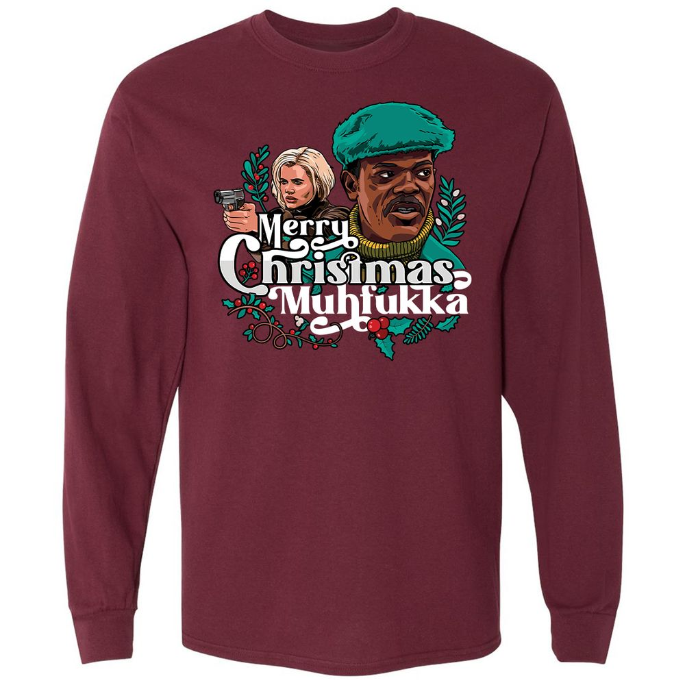 Long Sleeve T-Shirt - FKZDTAEG - Maroon - 11