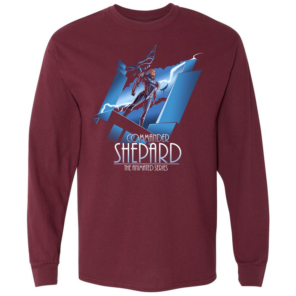 Long Sleeve T-Shirt - YMRS1DDF - Maroon - 11