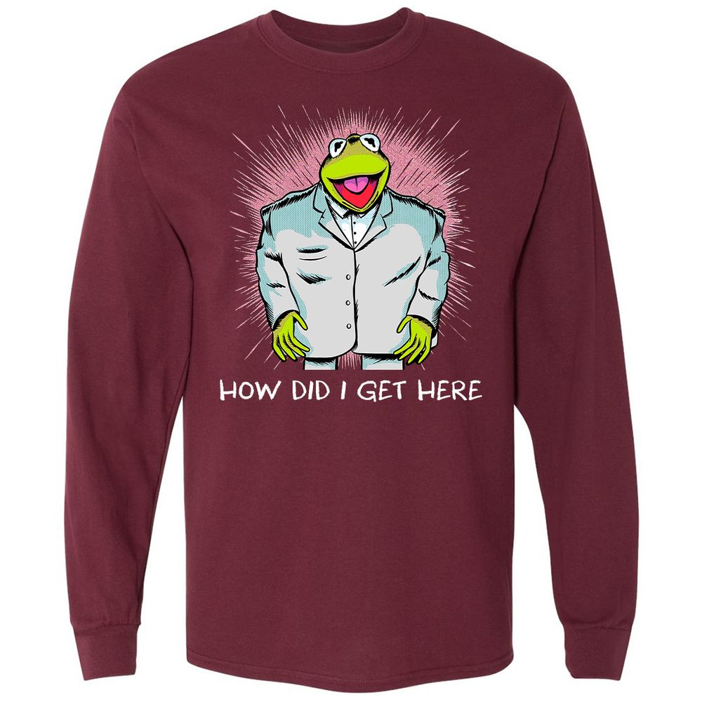 Long Sleeve T-Shirt - FT23AR16 - Maroon - 11