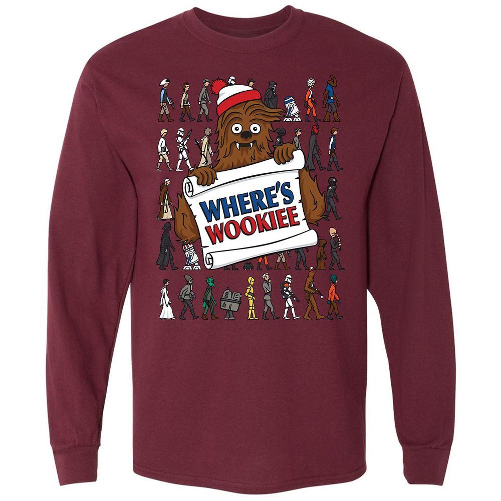 Long Sleeve T-Shirt - N43ARUQY - Maroon - 11