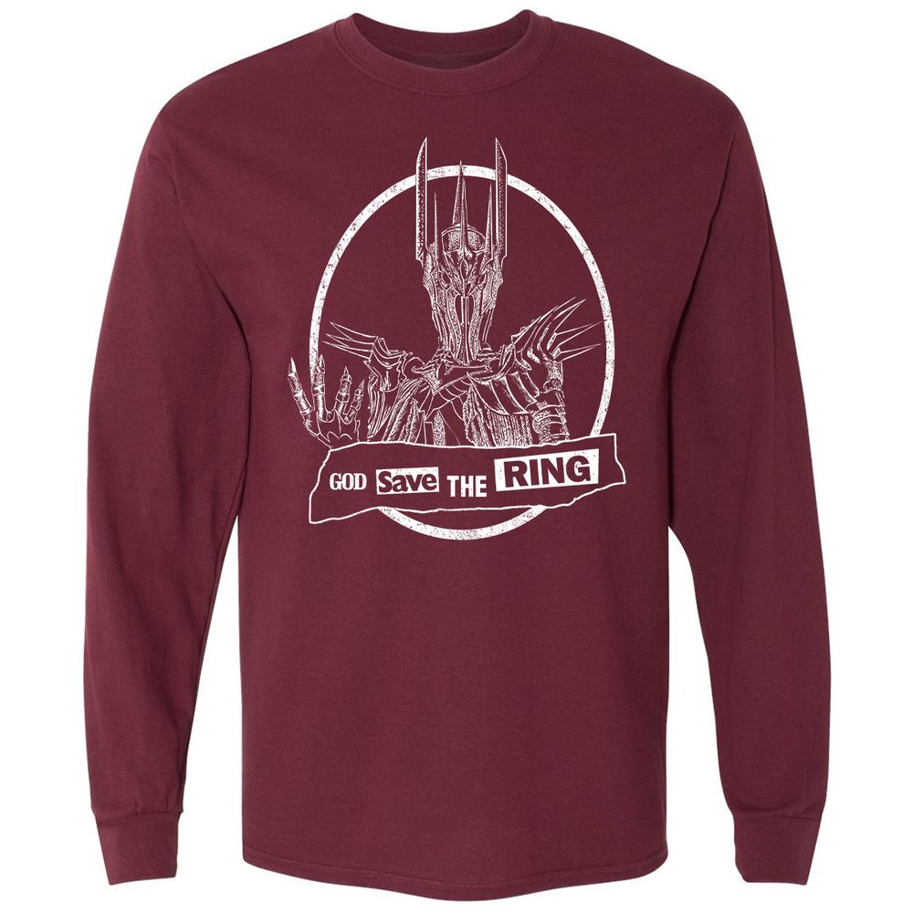 Long Sleeve T-Shirt - QKGHTW6J - Maroon - 11