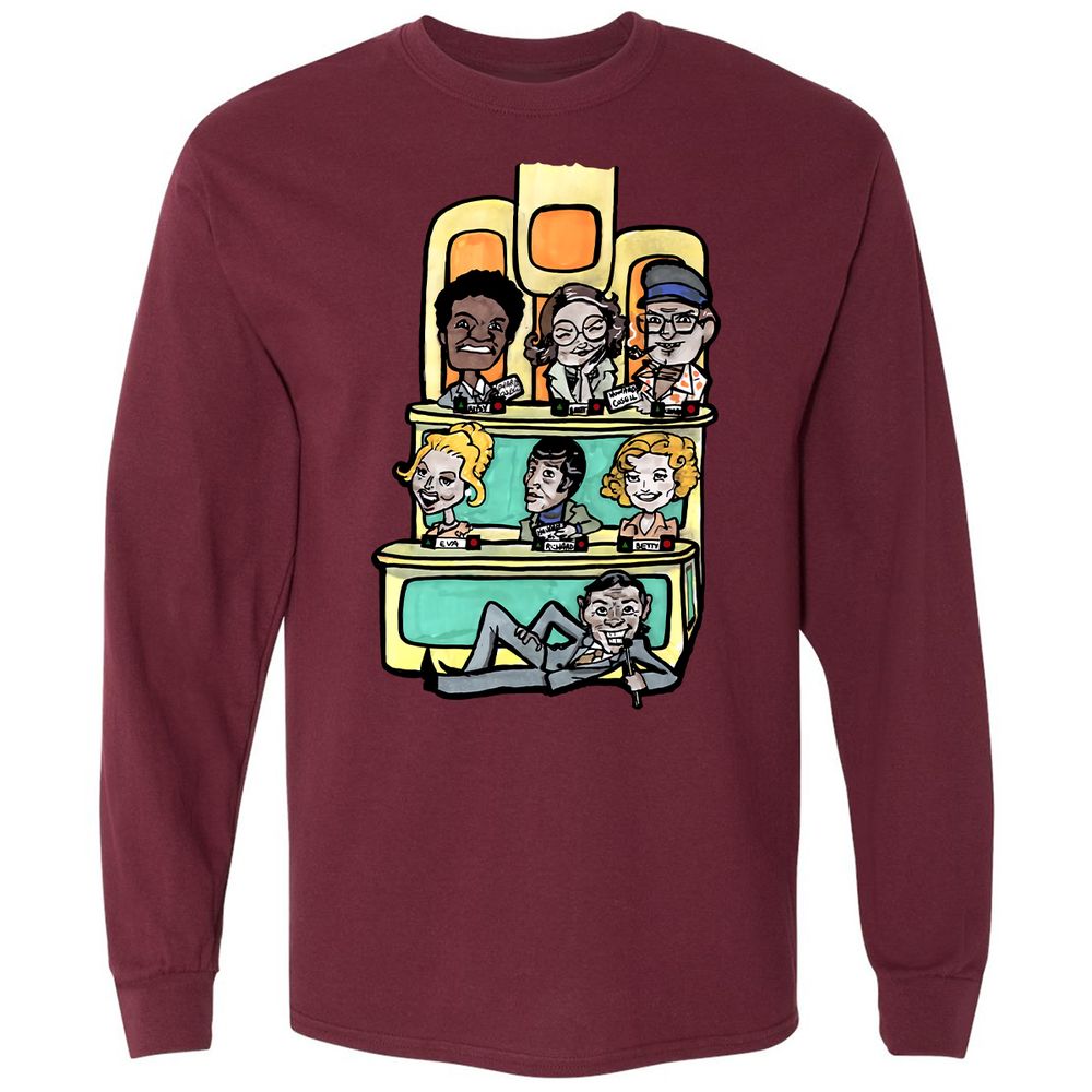 Long Sleeve T-Shirt - 2JB3Z46V - Maroon - 11