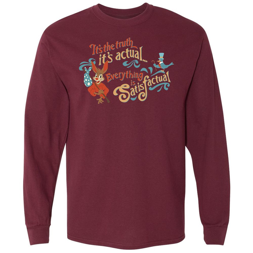 Long Sleeve T-Shirt - MSWE4NEQ - Maroon - 11