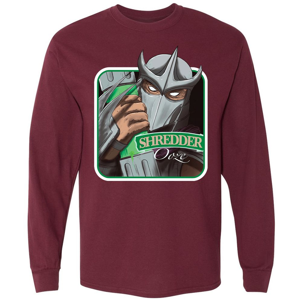 Long Sleeve T-Shirt - W9AT5F9S - Maroon - 11