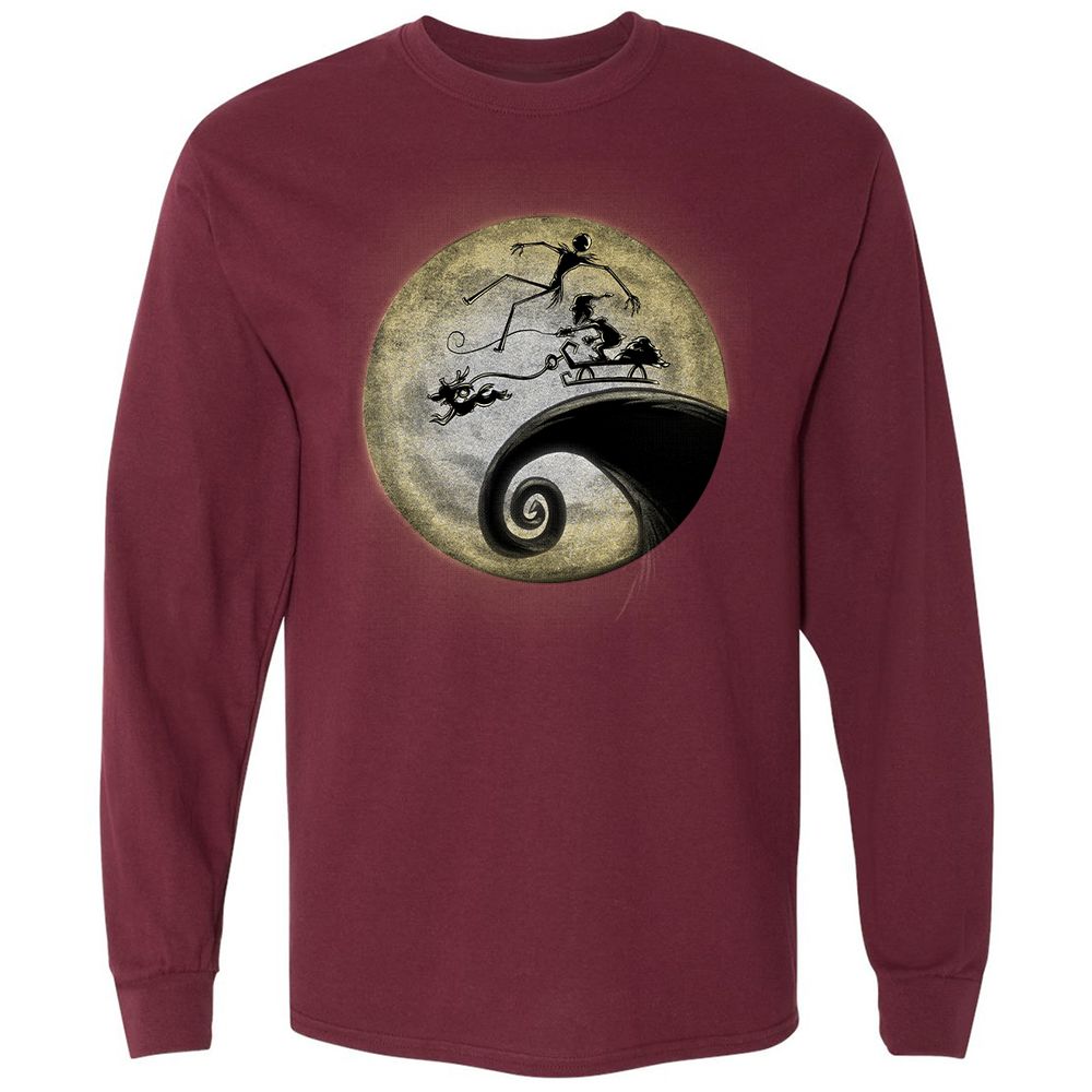 Long Sleeve T-Shirt - LJ49MR2T - Maroon - 11