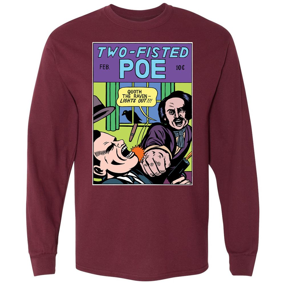 Long Sleeve T-Shirt - RYKVKHLF - Maroon - 11