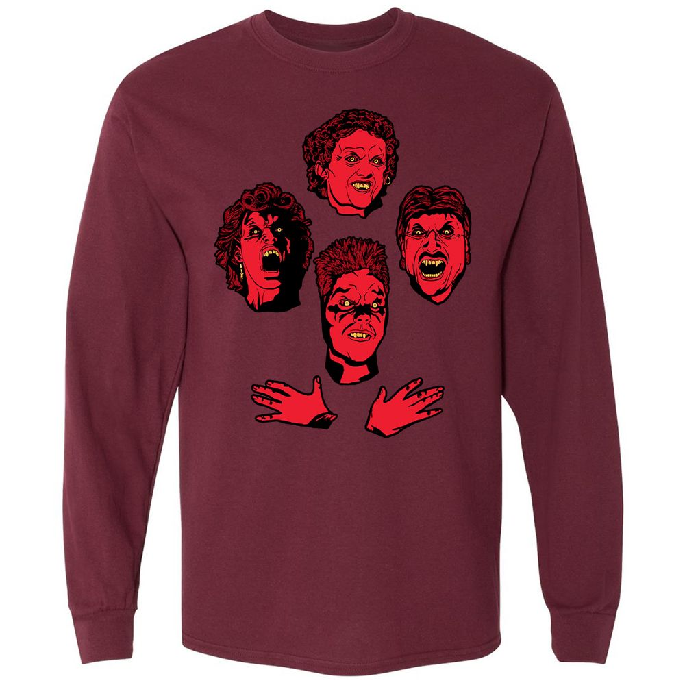 Long Sleeve T-Shirt - BGU6A4EZ - Maroon - 11