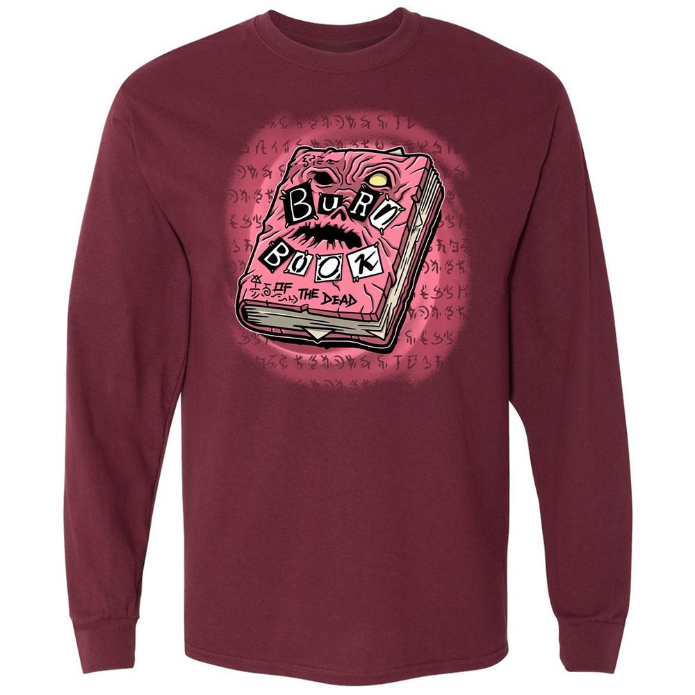 Long Sleeve T-Shirt - E3VJ4LAS - Maroon - 11