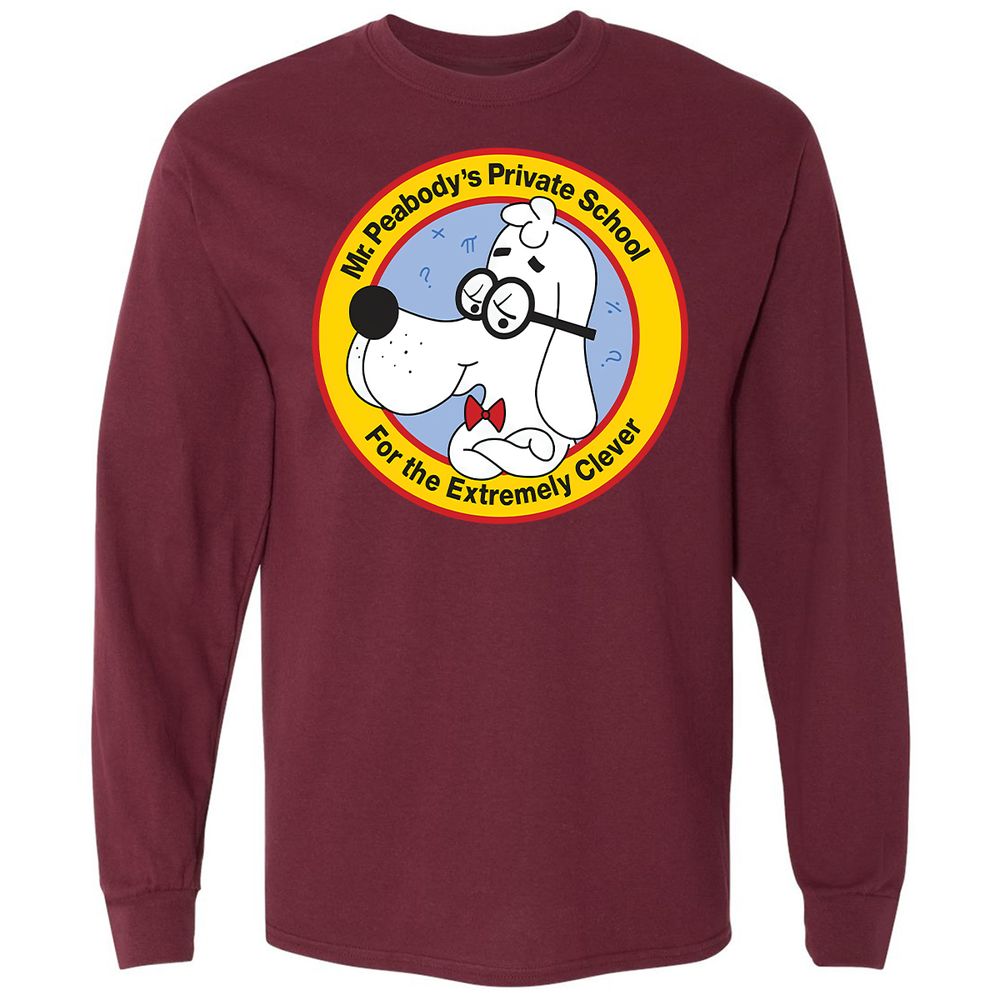 Long Sleeve T-Shirt - RGBSNFY5 - Maroon - 11