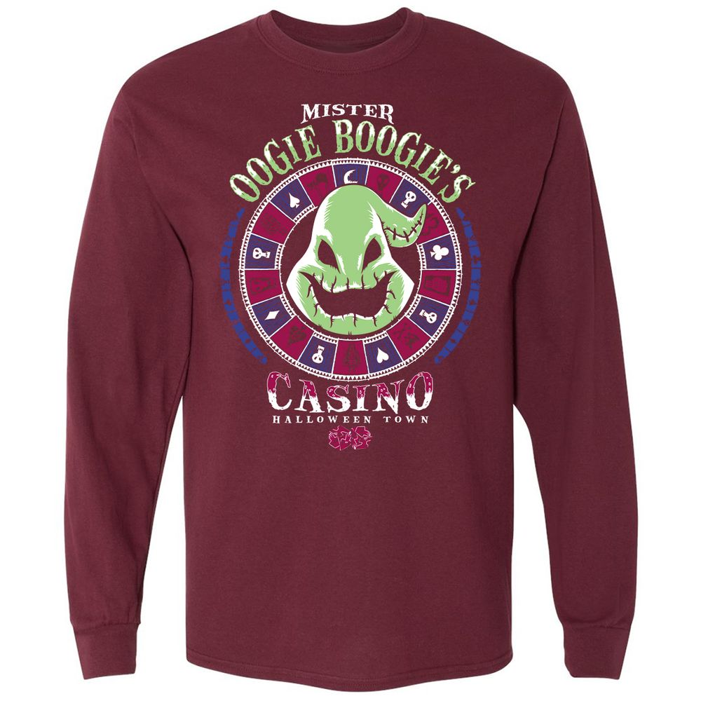 Long Sleeve T-Shirt - QLCJEKAM - Maroon - 11