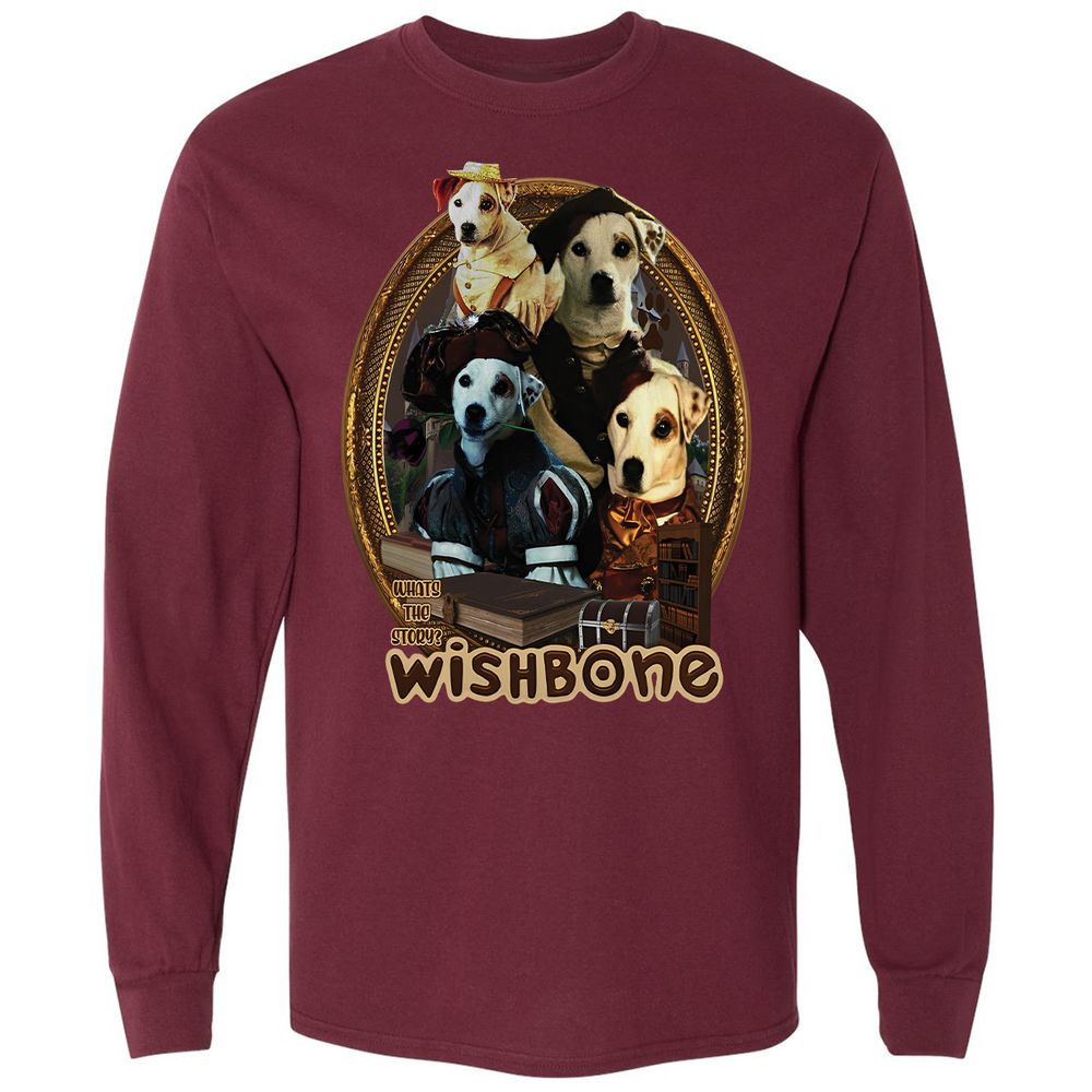 Long Sleeve T-Shirt - TEJXPEV4 - Maroon - 11