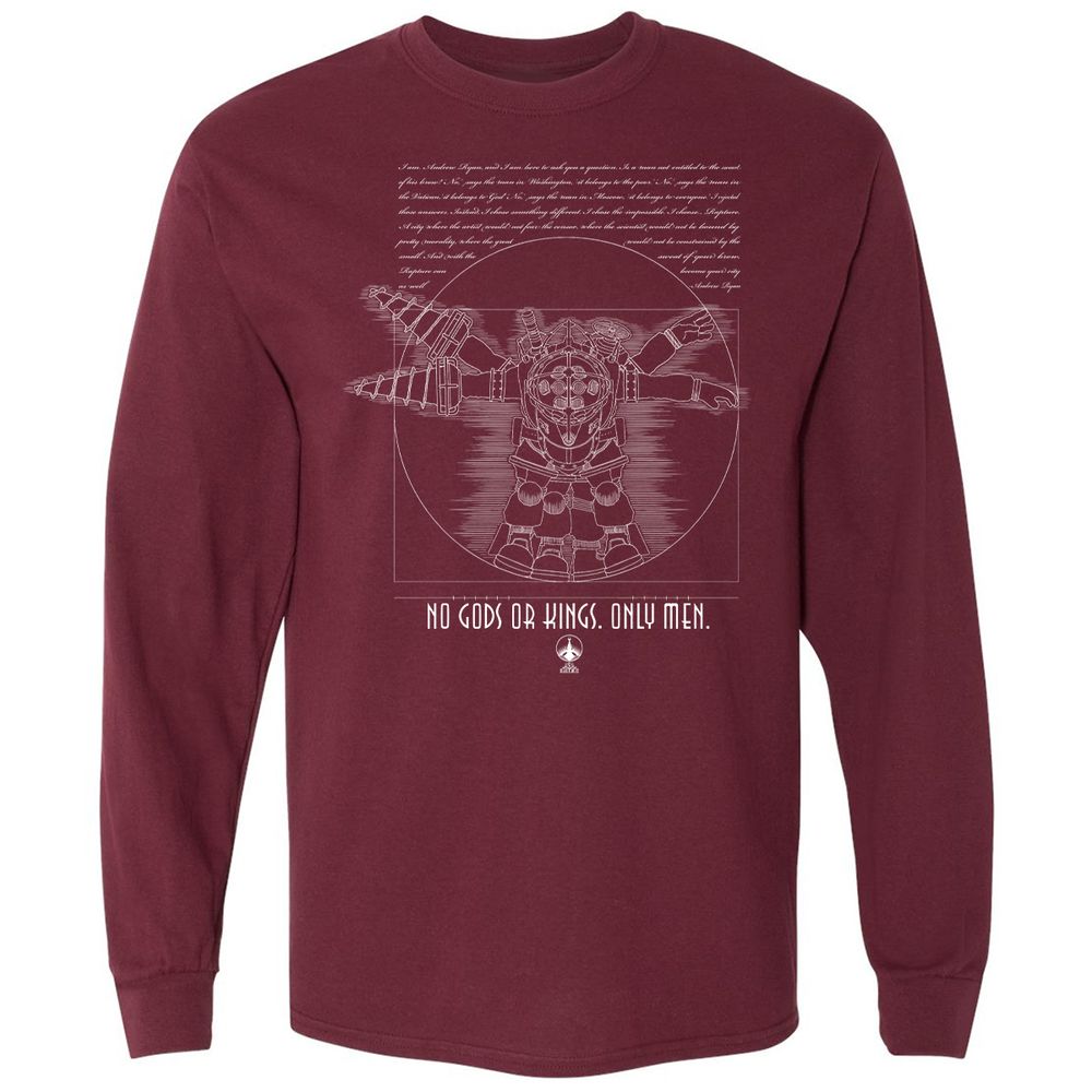 Long Sleeve T-Shirt - Y5KT1D53 - Maroon - 11