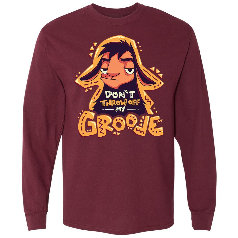 Long Sleeve T-Shirt - J6JM9CWS - Maroon - 11