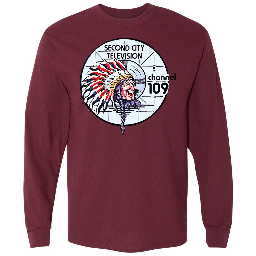 Long Sleeve T-Shirt - KKXF3RA1 - Maroon - 11
