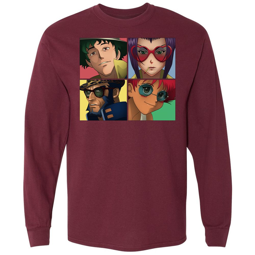 Long Sleeve T-Shirt - H7L9A626 - Maroon - 11
