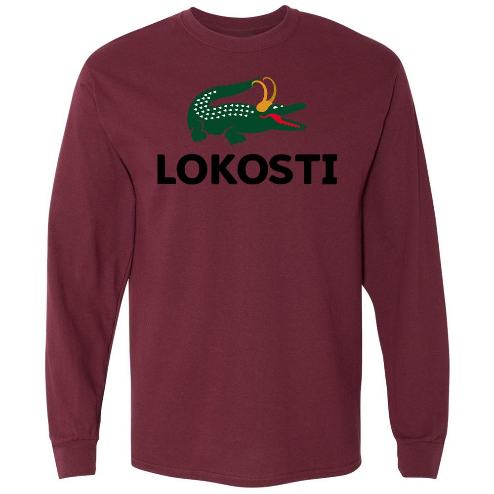 Long Sleeve T-Shirt - VVMPC1V5 - Maroon - 11