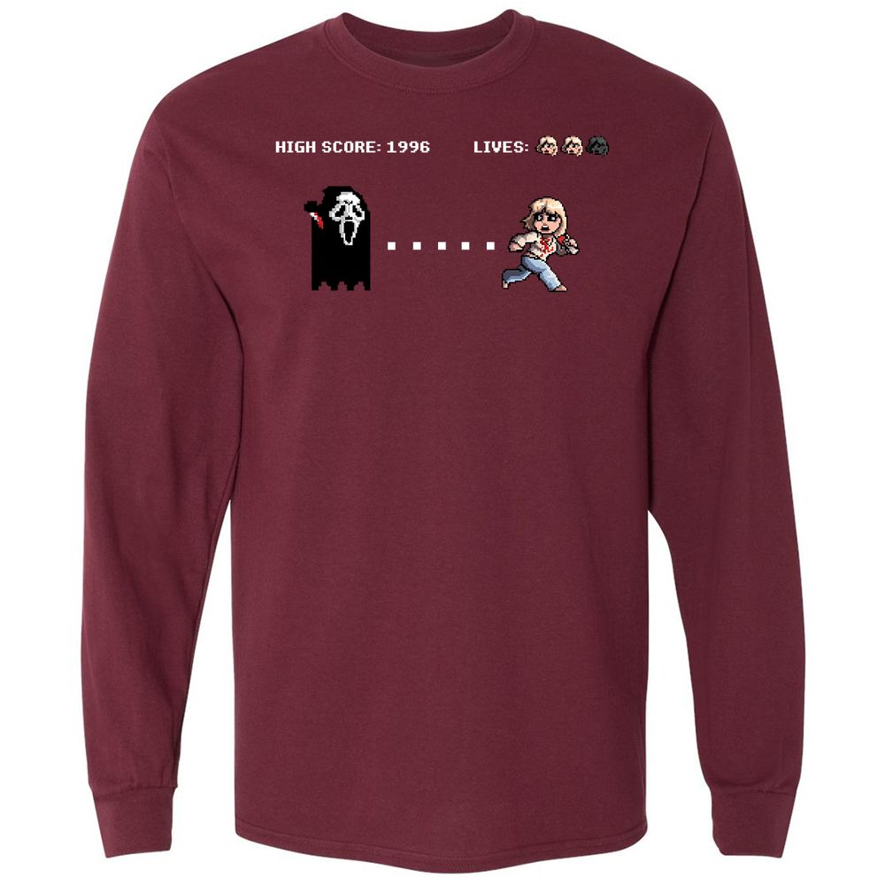 Long Sleeve T-Shirt - AMRFMPPV - Maroon - 11