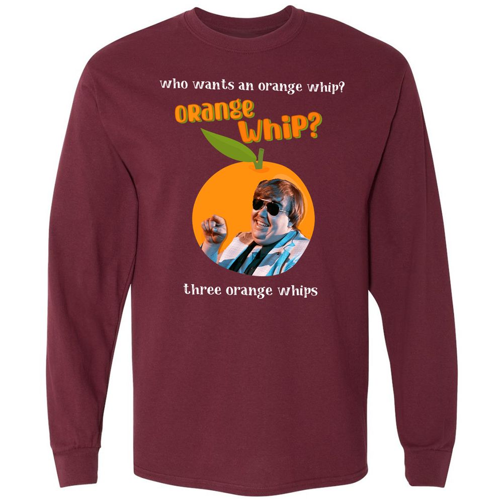 Long Sleeve T-Shirt - SPRDG7ZR - Maroon - 11