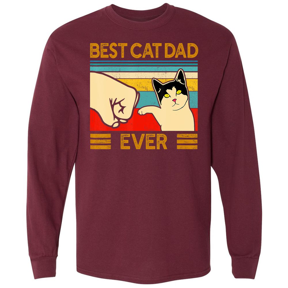 Long Sleeve T-Shirt - JHR1EJ5B - Maroon - 11