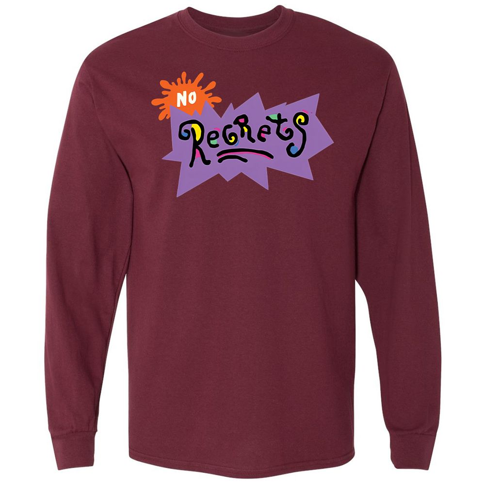 Long Sleeve T-Shirt - XTL9ANGD - Maroon - 11