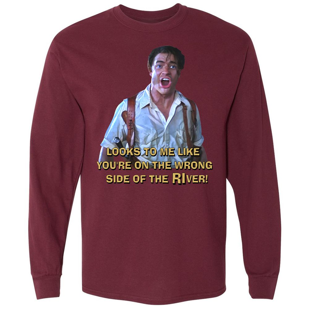 Long Sleeve T-Shirt - 5ELBSM65 - Maroon - 11