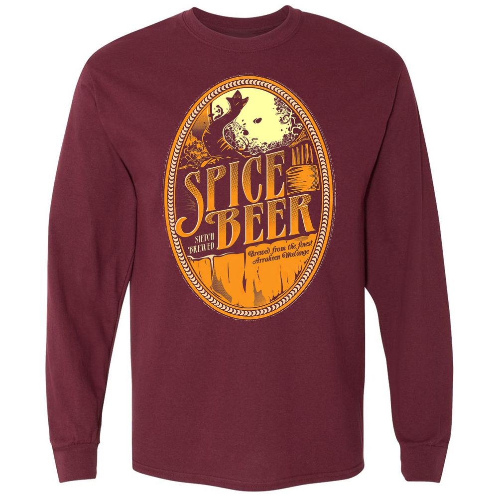 Long Sleeve T-Shirt - 6N8HU6A4 - Maroon - 11