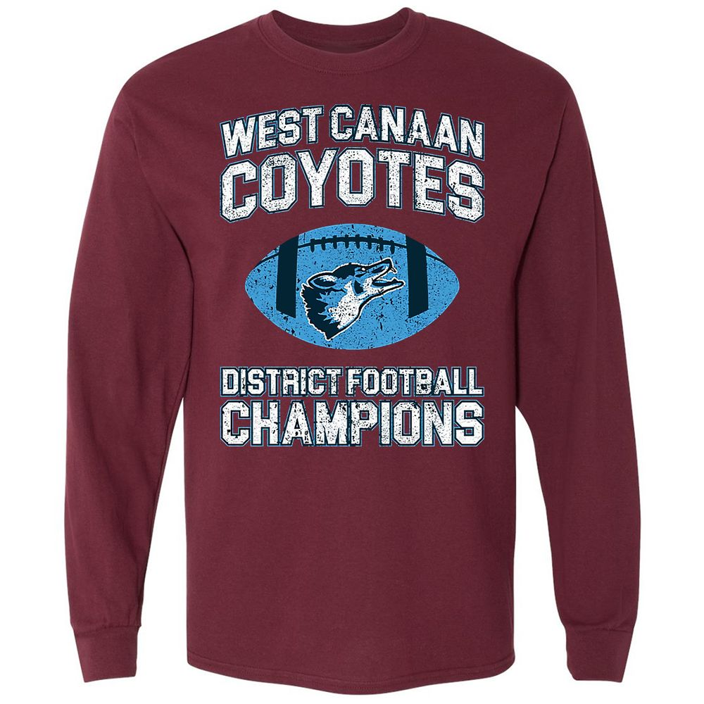 Long Sleeve T-Shirt - 95X532BR - Maroon - 11