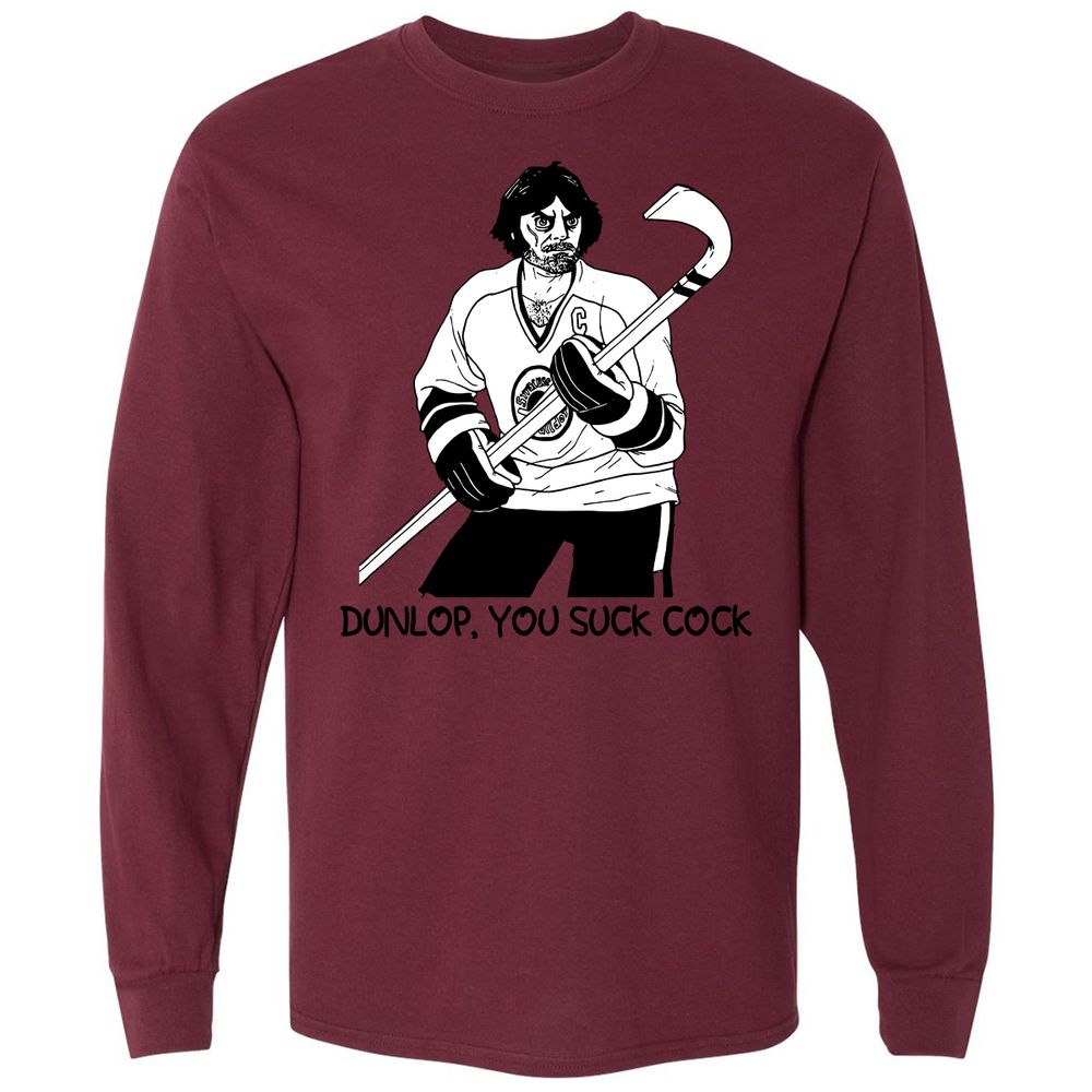 Long Sleeve T-Shirt - 5UL157YW - Maroon - 11