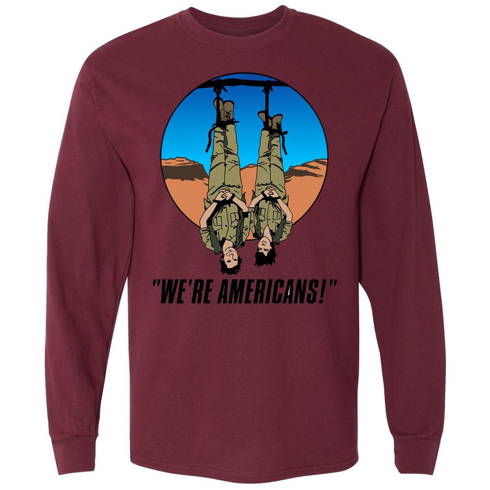 Long Sleeve T-Shirt - 6DUN2UED - Maroon - 11