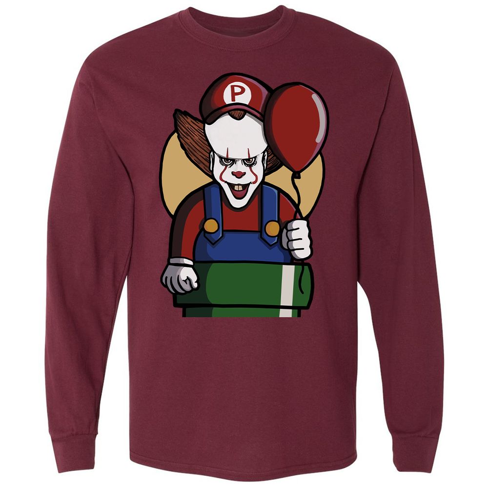 Long Sleeve T-Shirt - RBWMEWXX - Maroon - 11