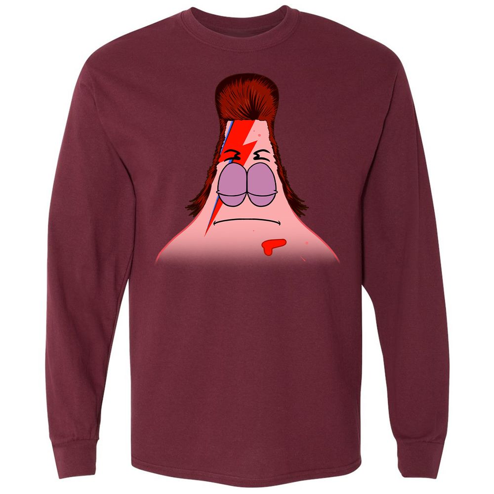 Long Sleeve T-Shirt - LE2S3L3K - Maroon - 11