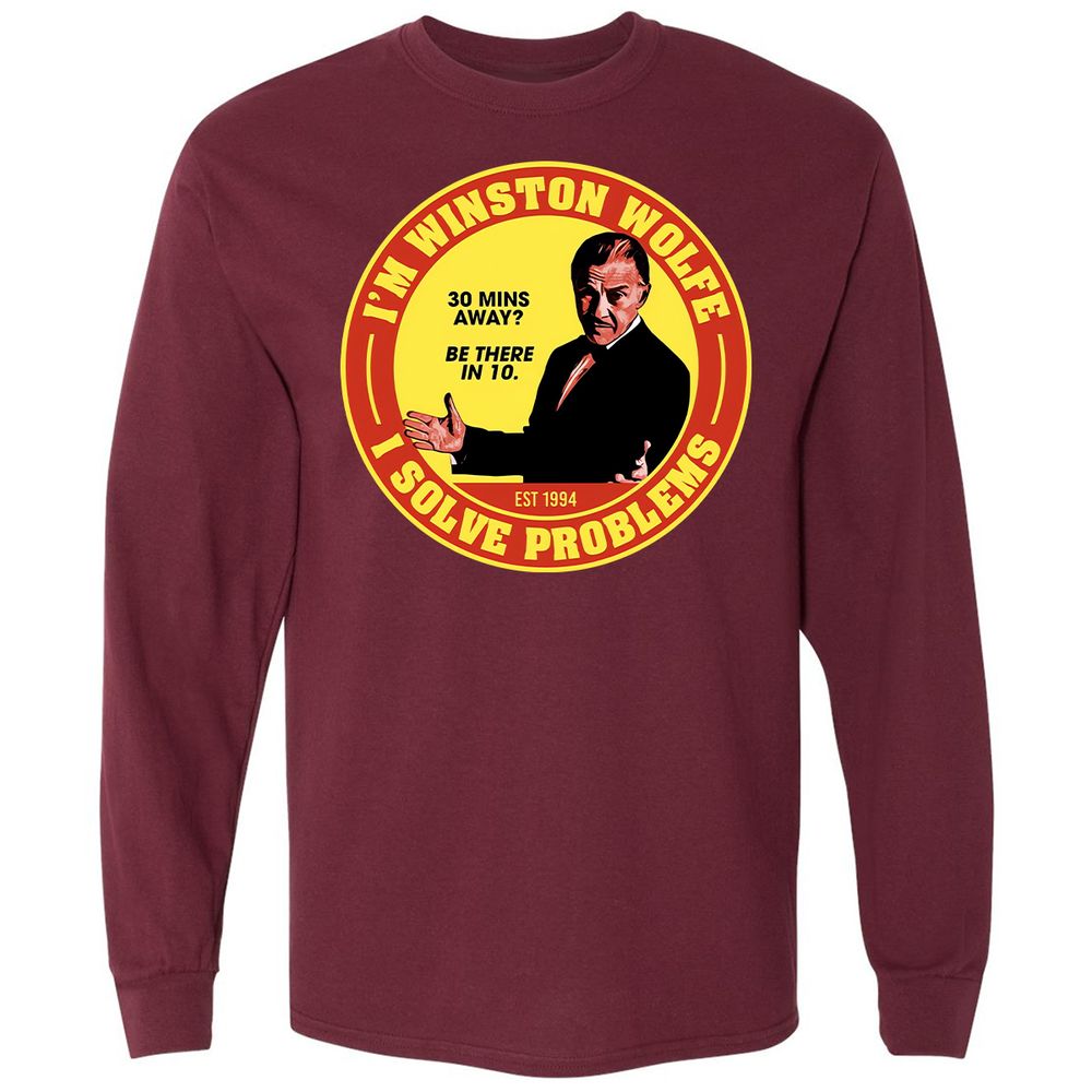 Long Sleeve T-Shirt - SRHCLTMD - Maroon - 11