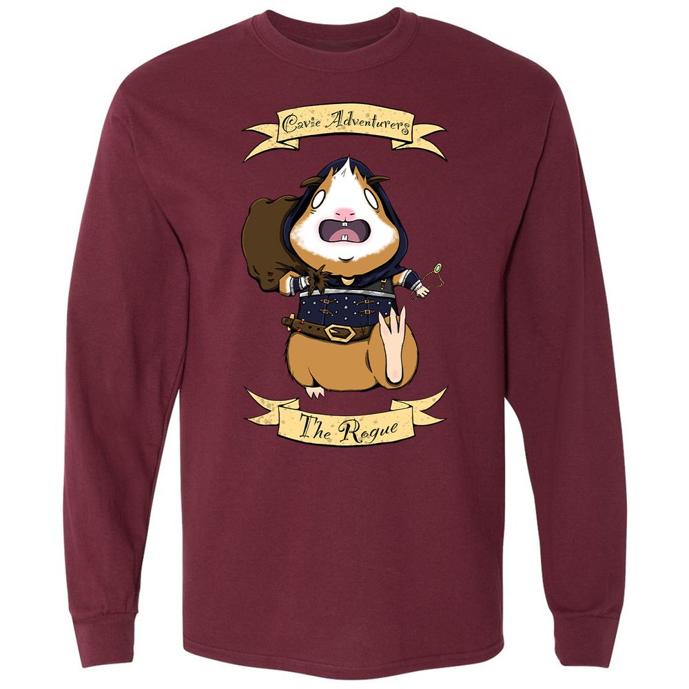 Long Sleeve T-Shirt - K3AGEDXR - Maroon - 11