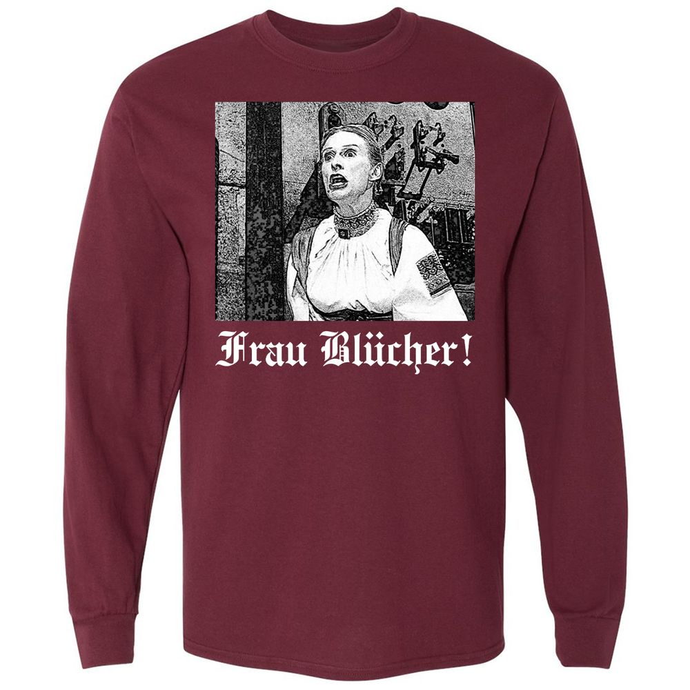 Long Sleeve T-Shirt - 2QMWD11V - Maroon - 11