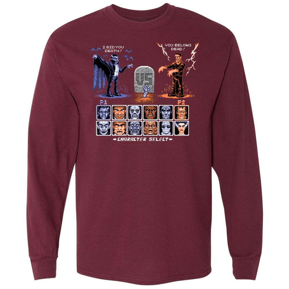 Long Sleeve T-Shirt - 16MY2VWT - Maroon - 11