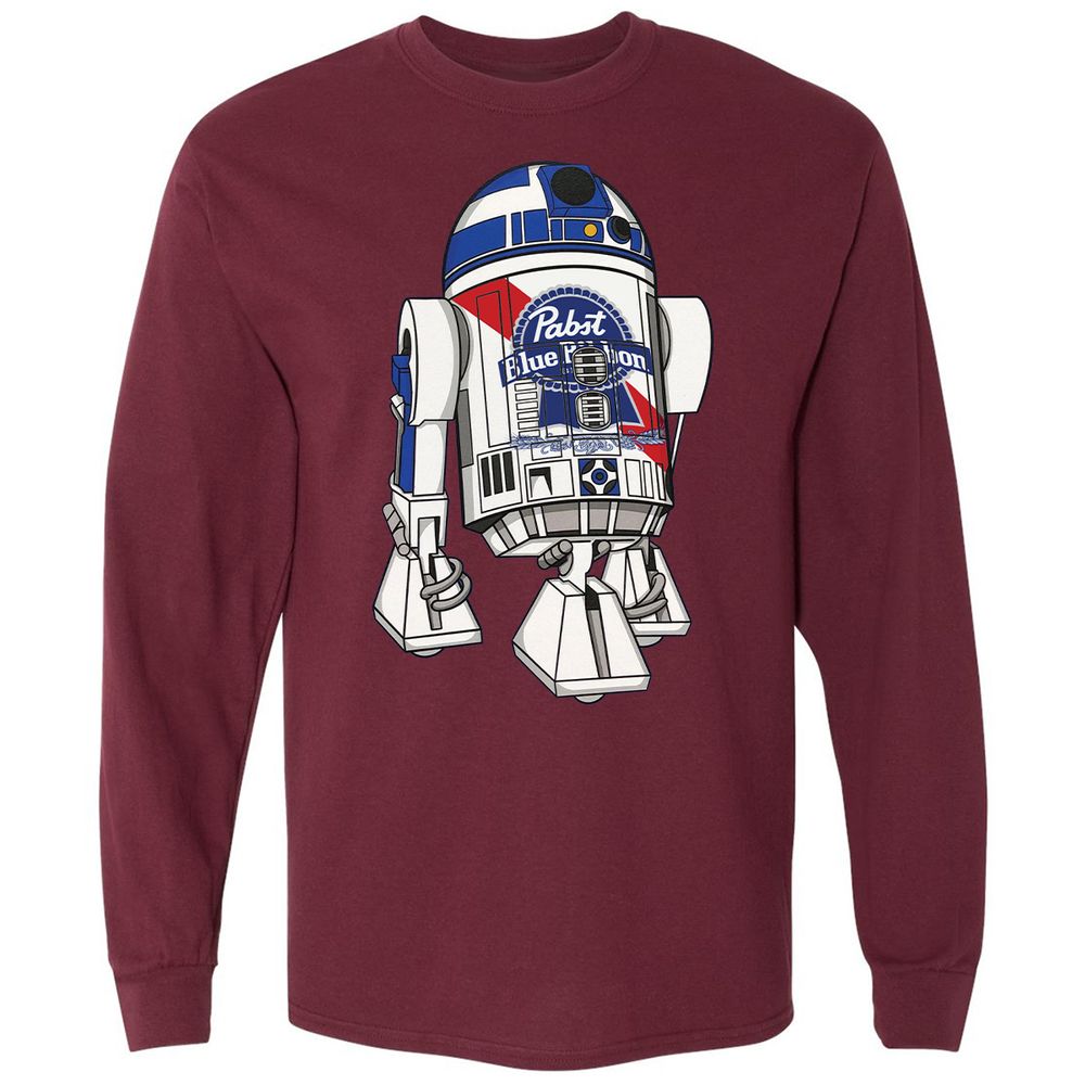 Long Sleeve T-Shirt - V651MZWM - Maroon - 11